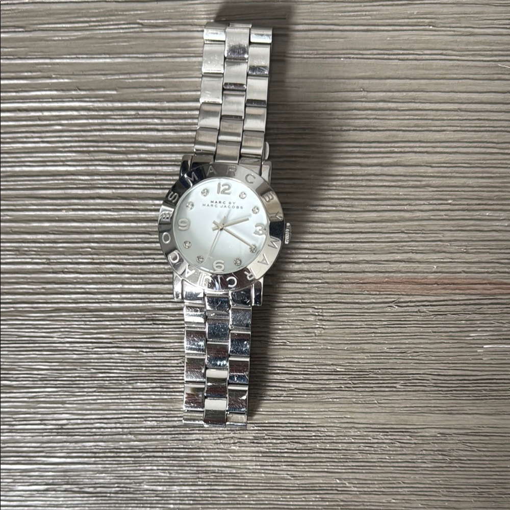 Marc Jacobs Metallic Silver Watch